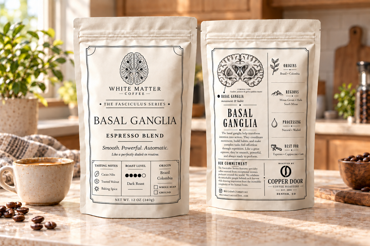 Basal Ganglia - Brazil-Colombia Espresso Blend - Dark Roast