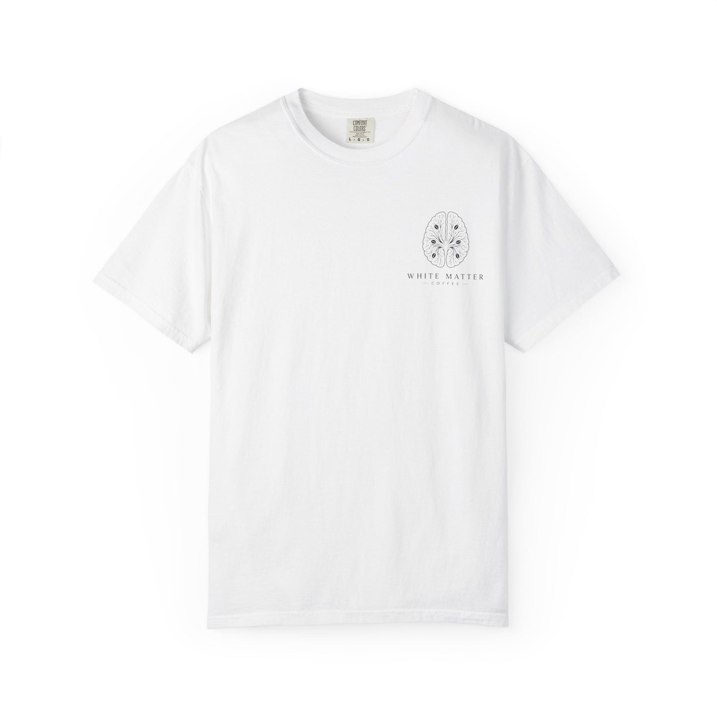 White Matter Coffee T‑Shirt — Supporting Neural Function Since 2026 Tee