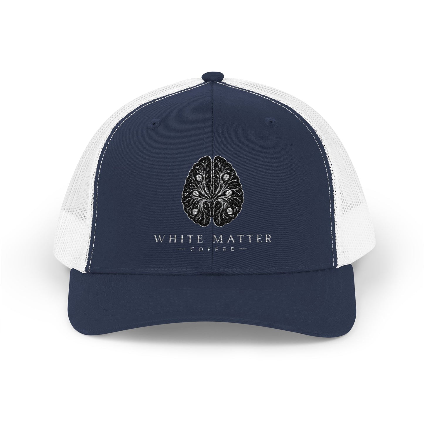 Brain Anatomy Trucker Cap — Neuro Science Snapback Hat