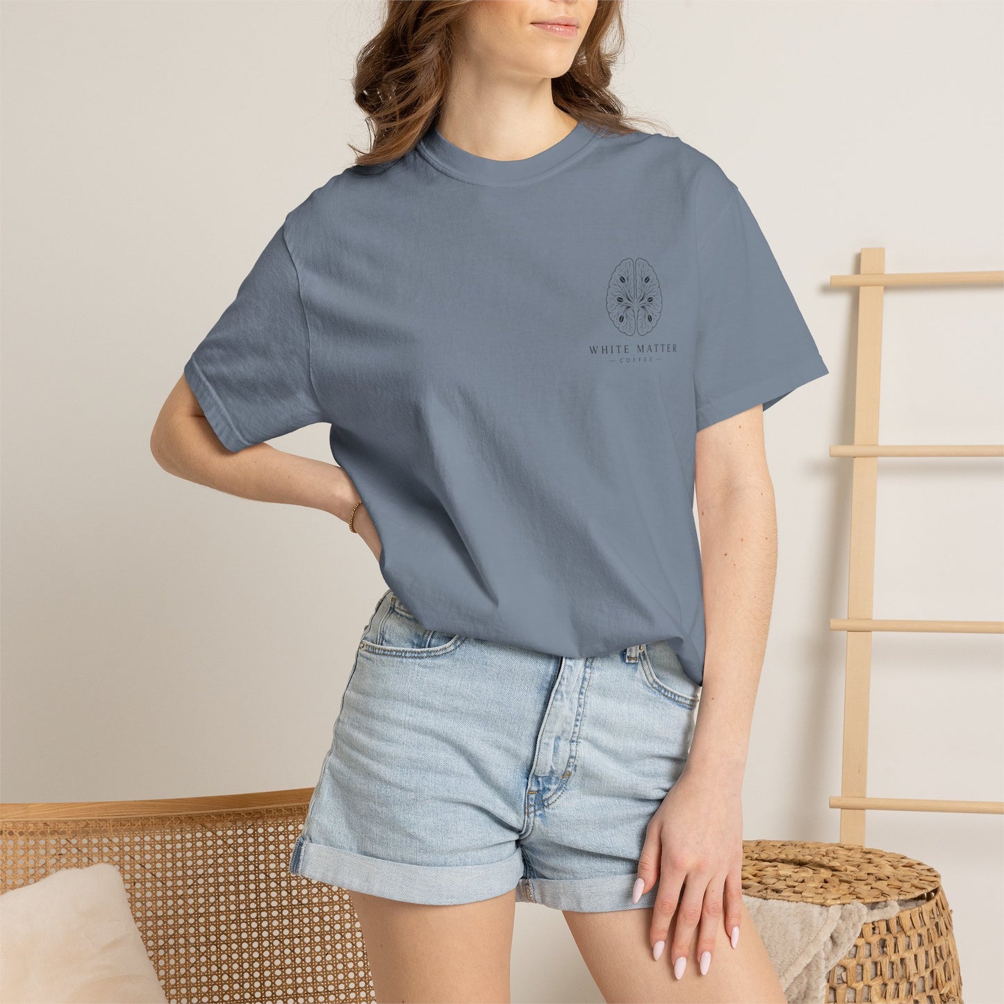White Matter Coffee T‑Shirt — Supporting Neural Function Since 2026 Tee