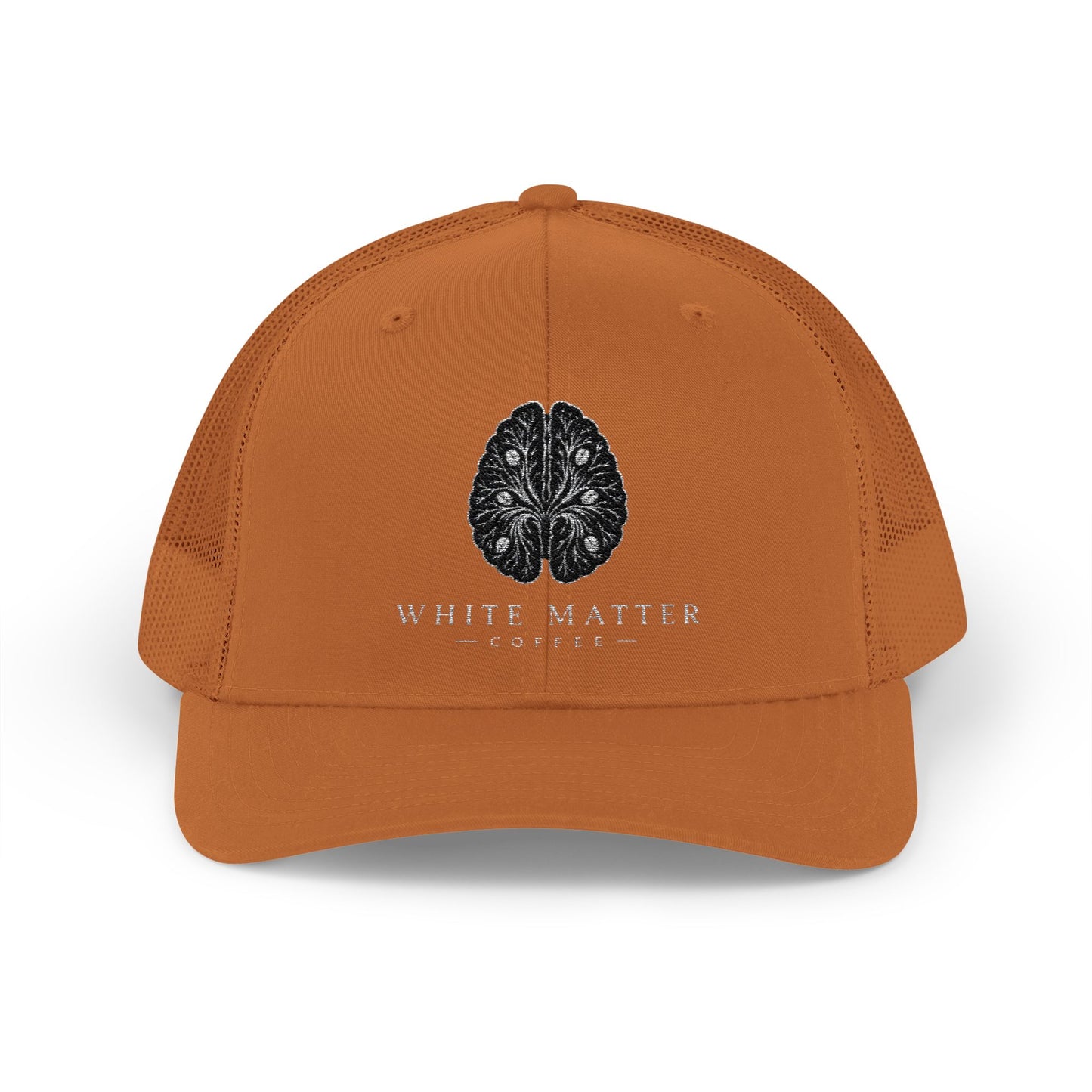 Brain Anatomy Trucker Cap — Neuro Science Snapback Hat