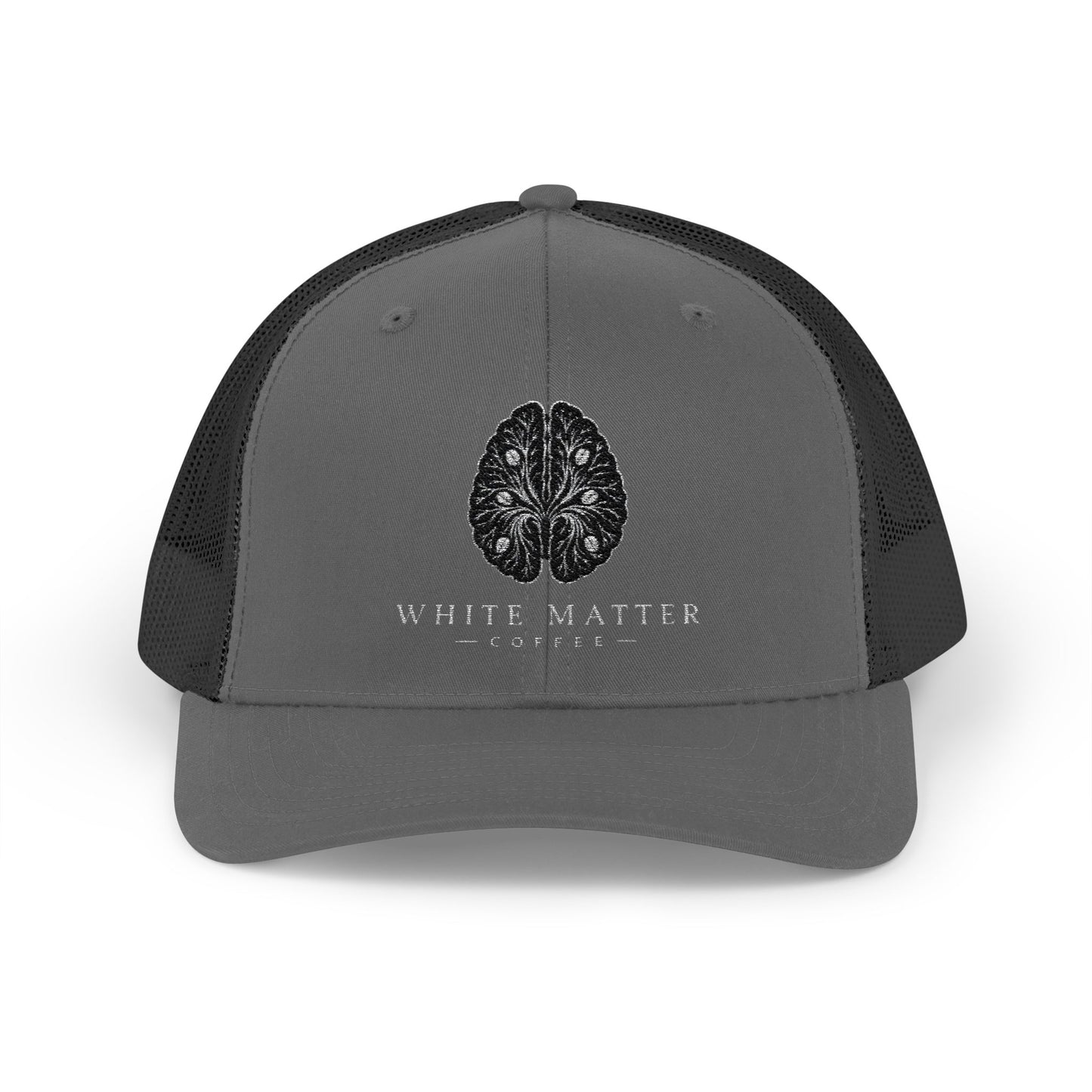 Brain Anatomy Trucker Cap — Neuro Science Snapback Hat