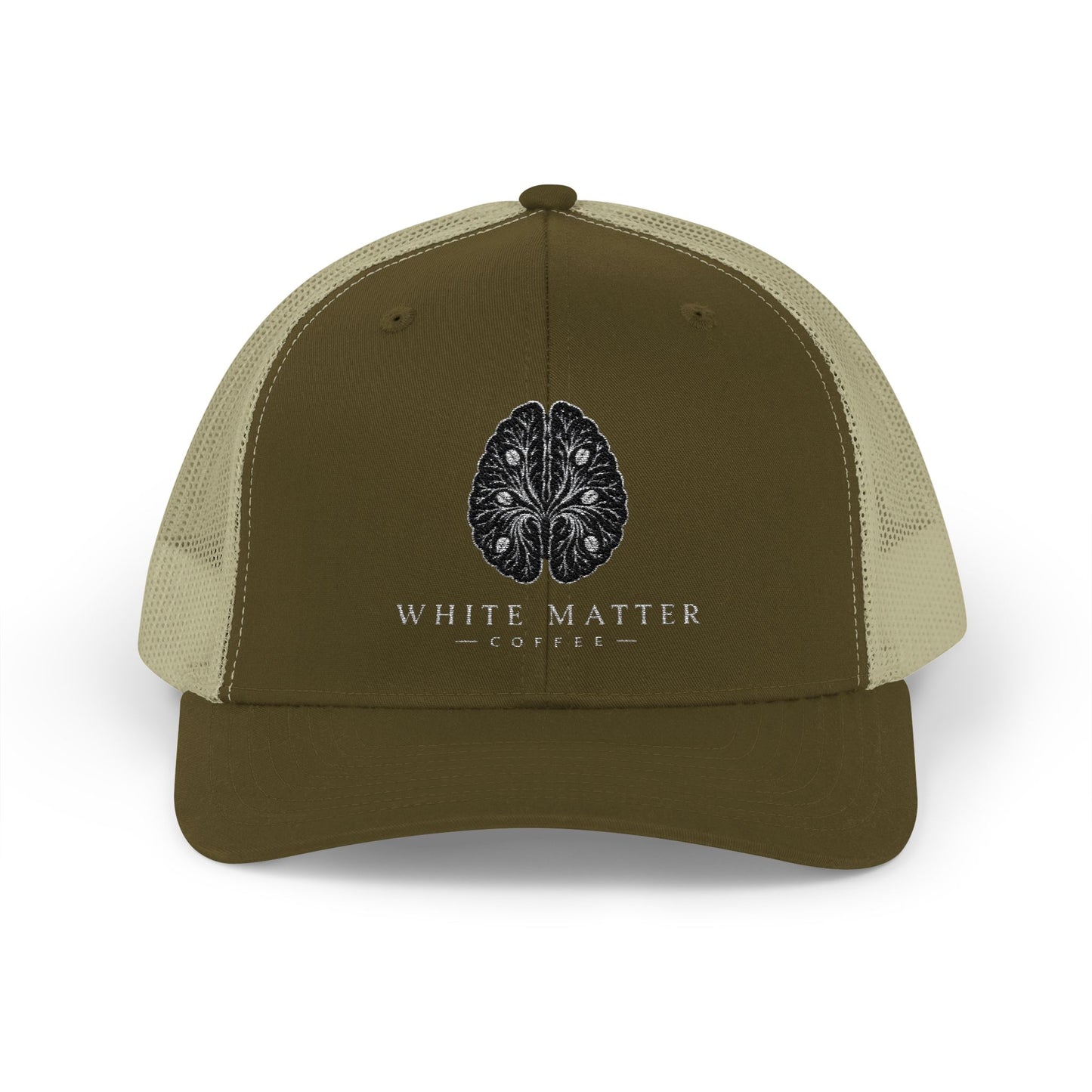 Brain Anatomy Trucker Cap — Neuro Science Snapback Hat