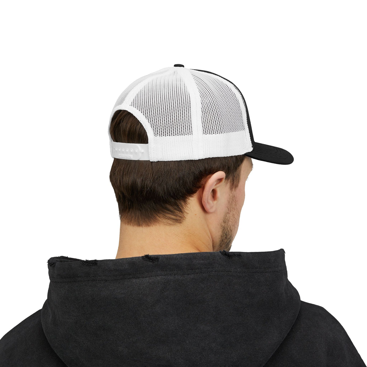 Trucker Hat — White Matter Brain Tree Logo Snapback Cap