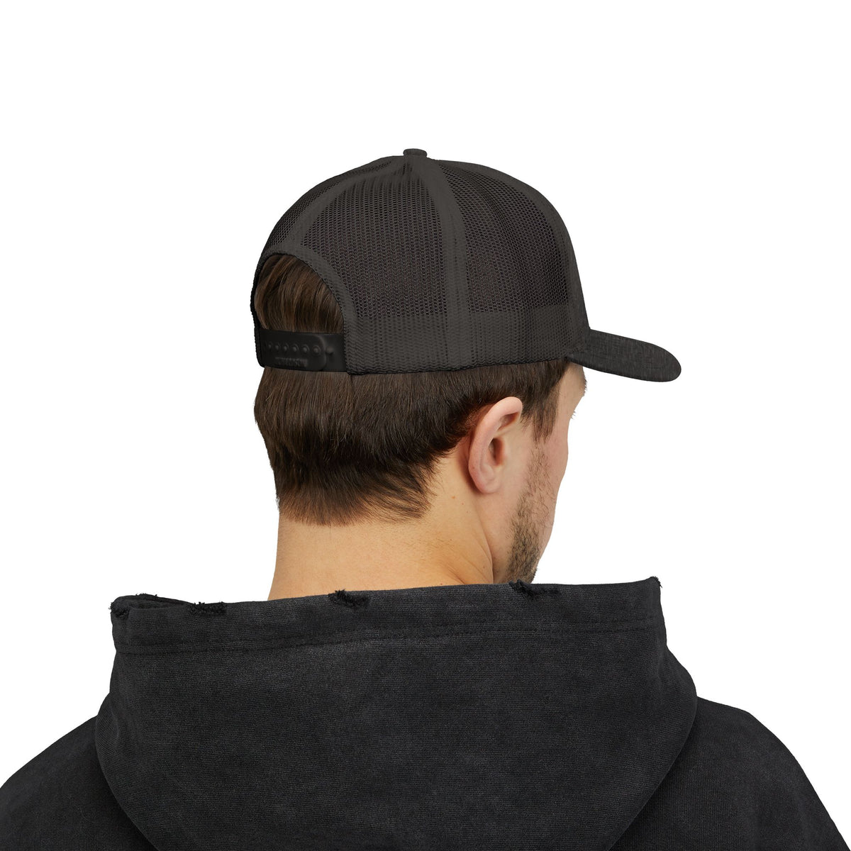 Trucker Hat — White Matter Brain Tree Logo Snapback Cap