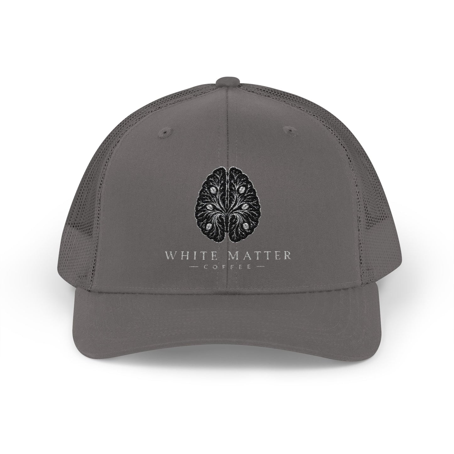 Brain Anatomy Trucker Cap — Neuro Science Snapback Hat
