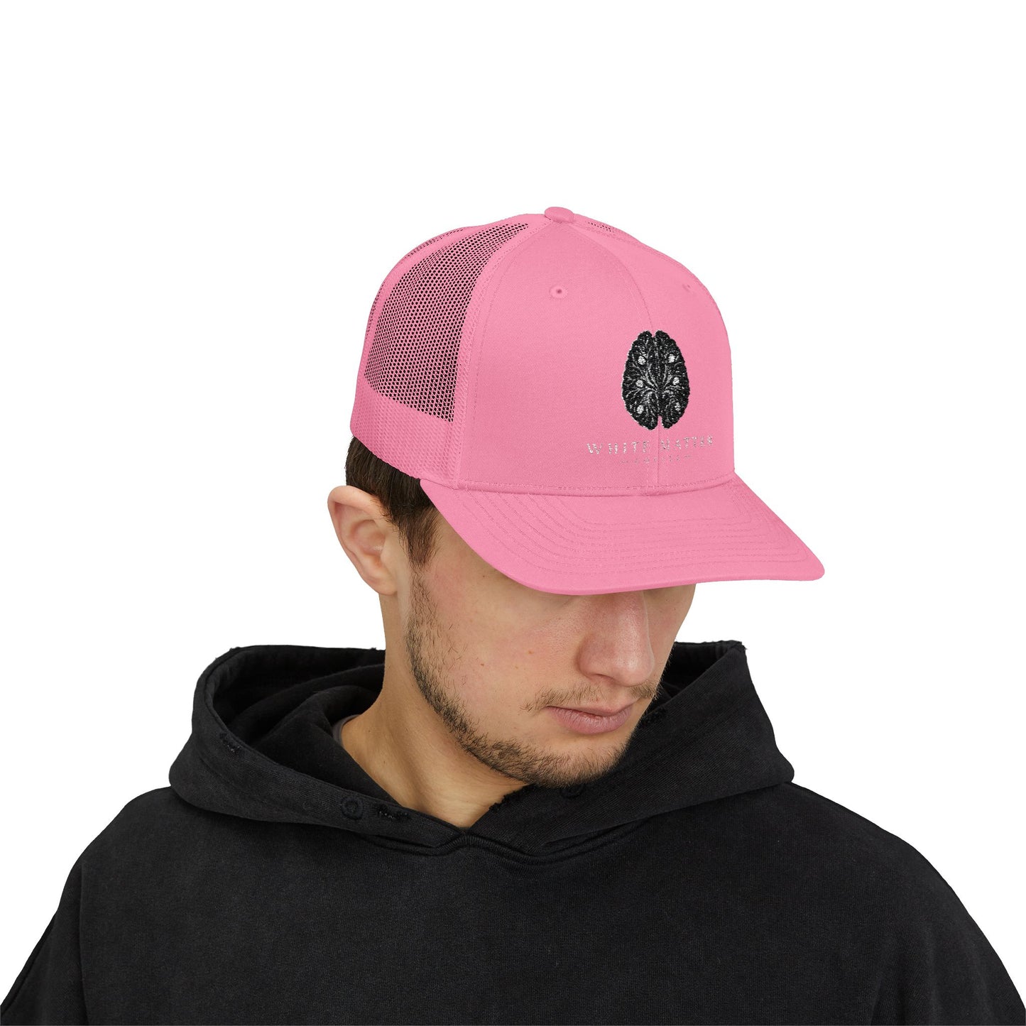 Brain Anatomy Trucker Cap — Neuro Science Snapback Hat