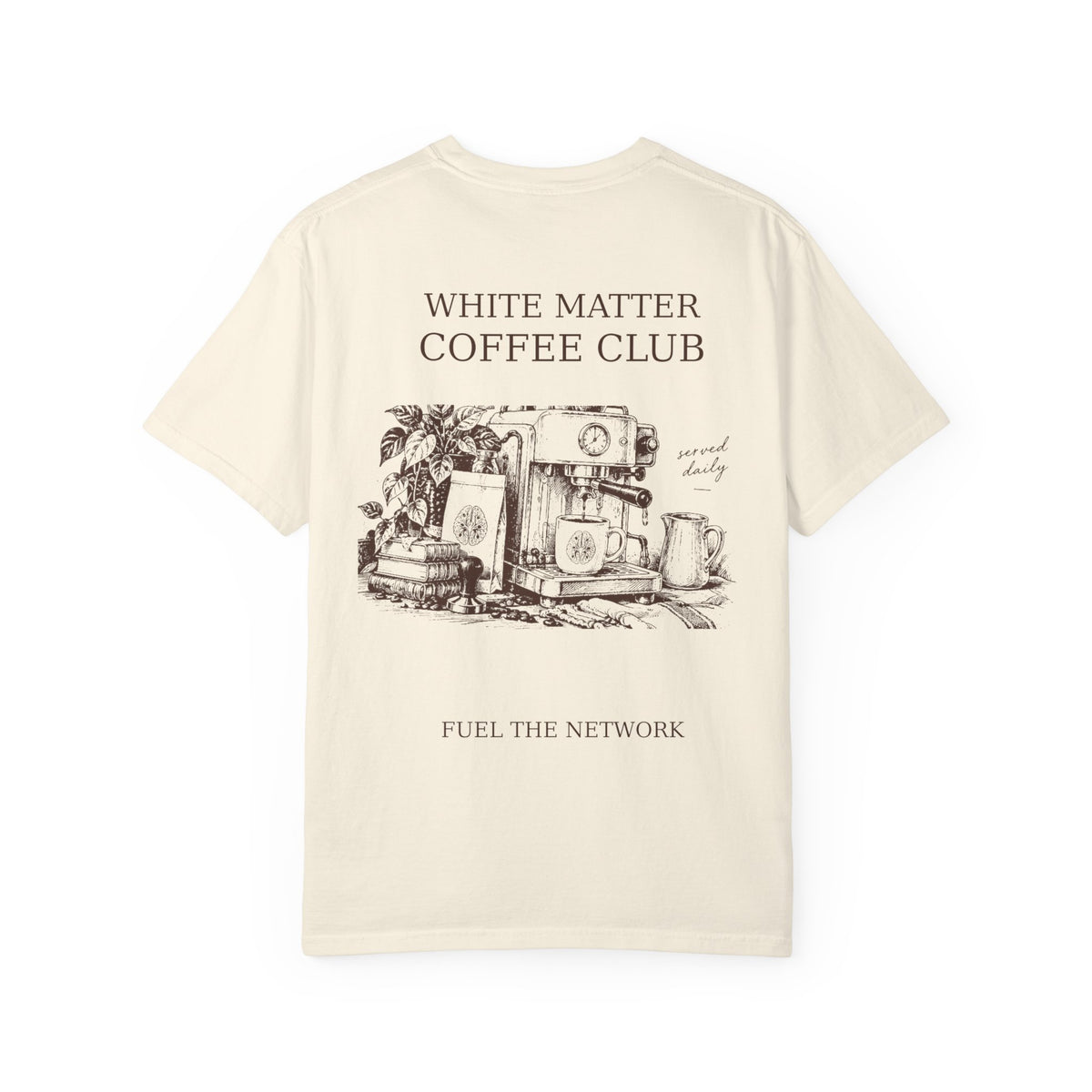 White Matter Coffee Club Garment-Dyed T-Shirt
