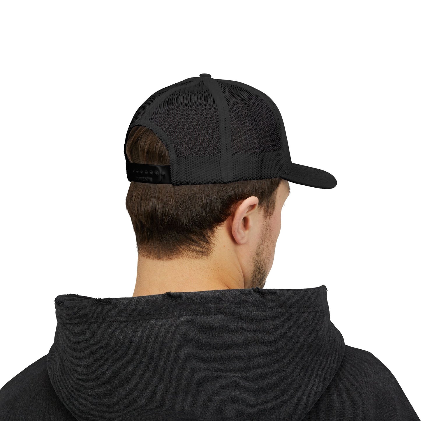 Brain Anatomy Trucker Cap — Neuro Science Snapback Hat