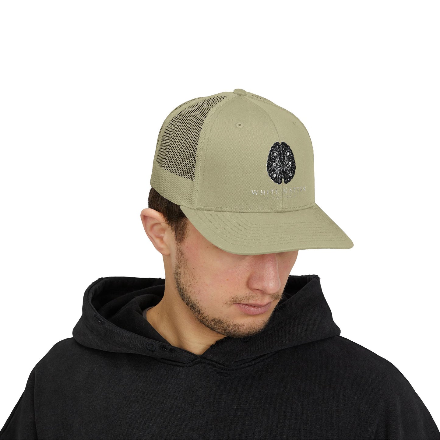 Brain Anatomy Trucker Cap — Neuro Science Snapback Hat