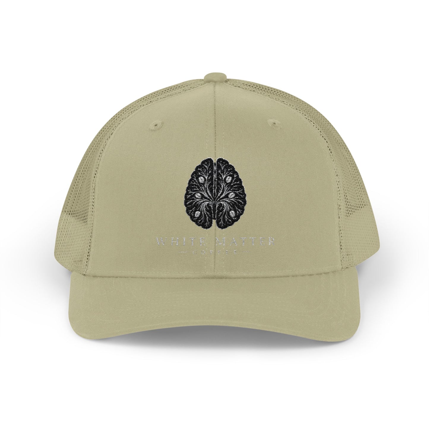 Brain Anatomy Trucker Cap — Neuro Science Snapback Hat