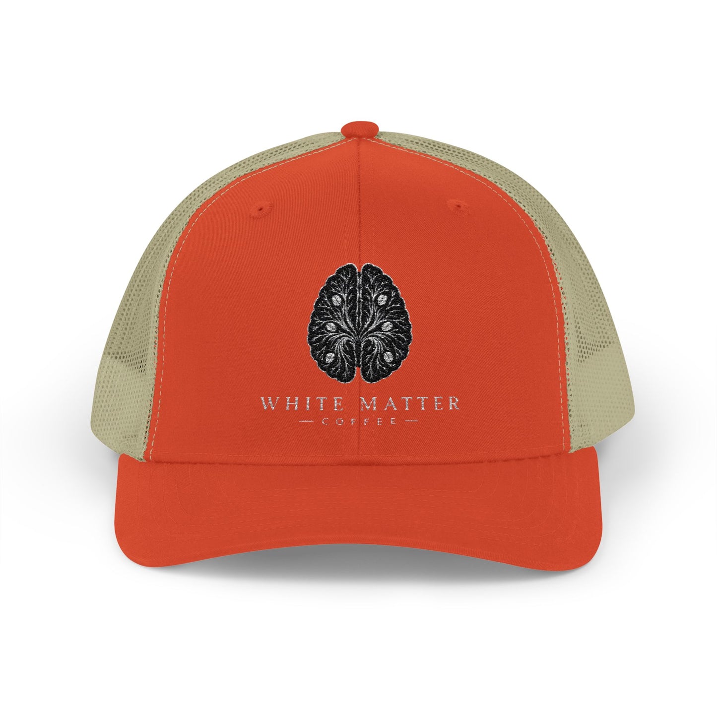 Brain Anatomy Trucker Cap — Neuro Science Snapback Hat