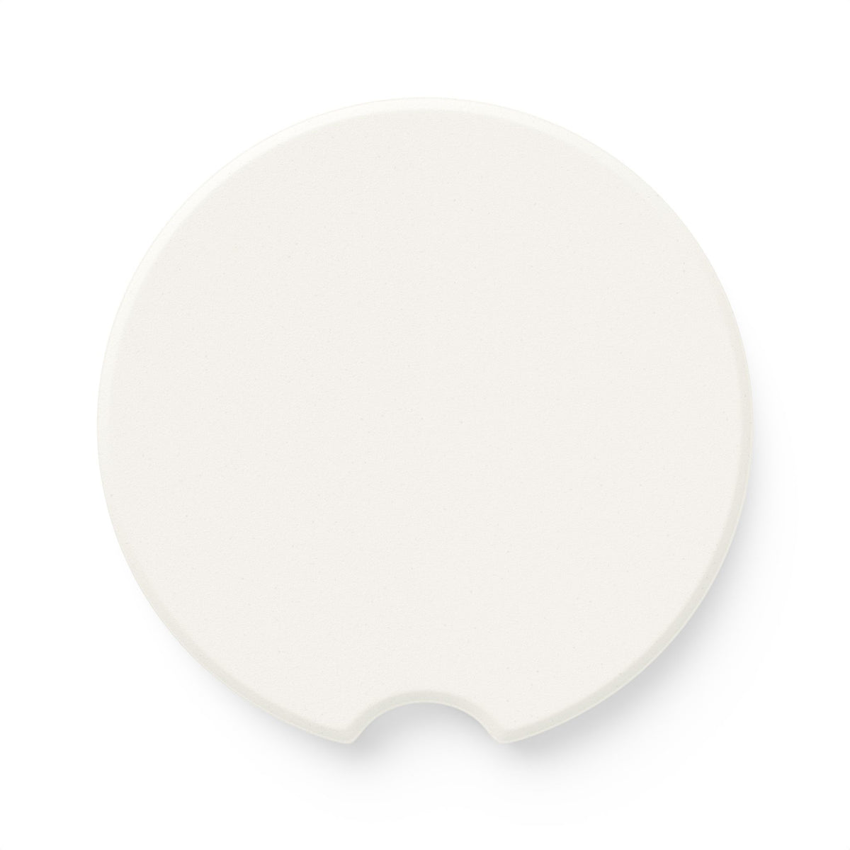 Soapstone Car Coaster – White Matter Coffee Logo
