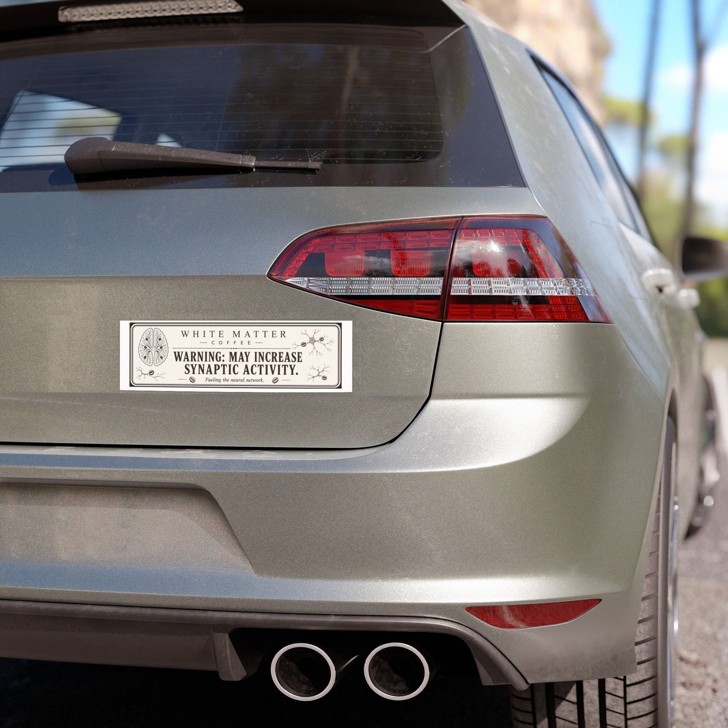 Car Magnet — "Warning: May Increase Synaptic Activity"