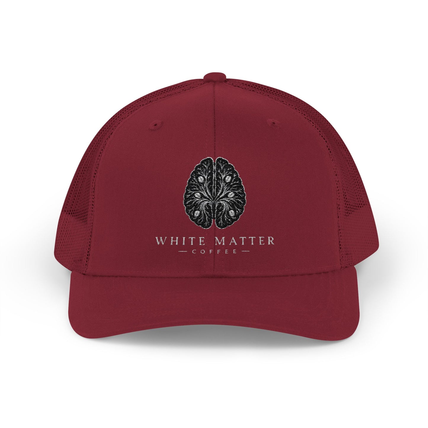 Brain Anatomy Trucker Cap — Neuro Science Snapback Hat
