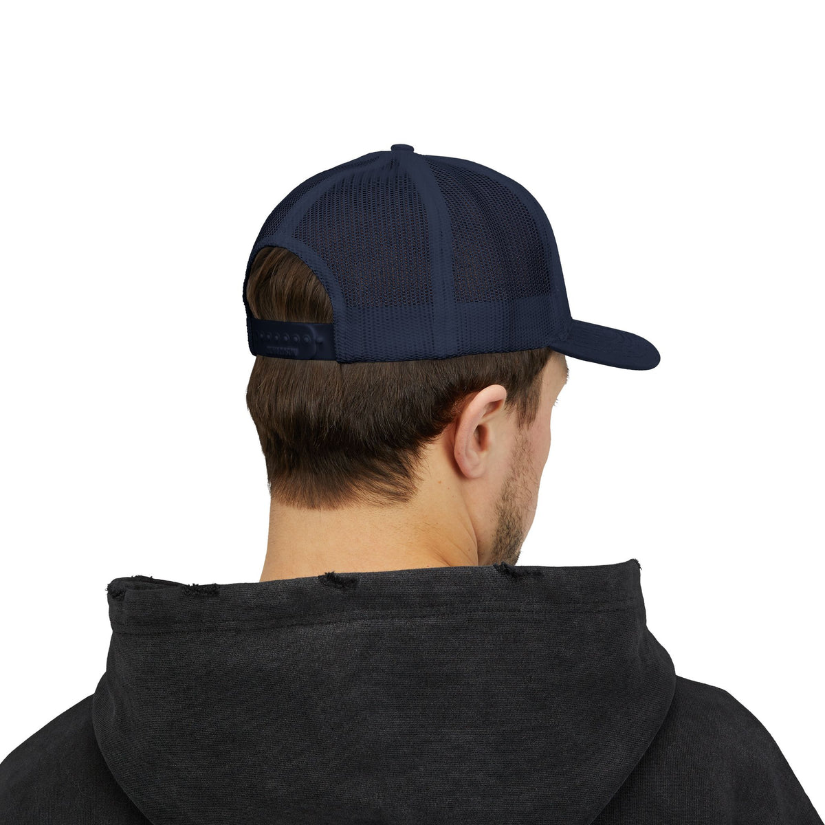Trucker Hat — White Matter Brain Tree Logo Snapback Cap