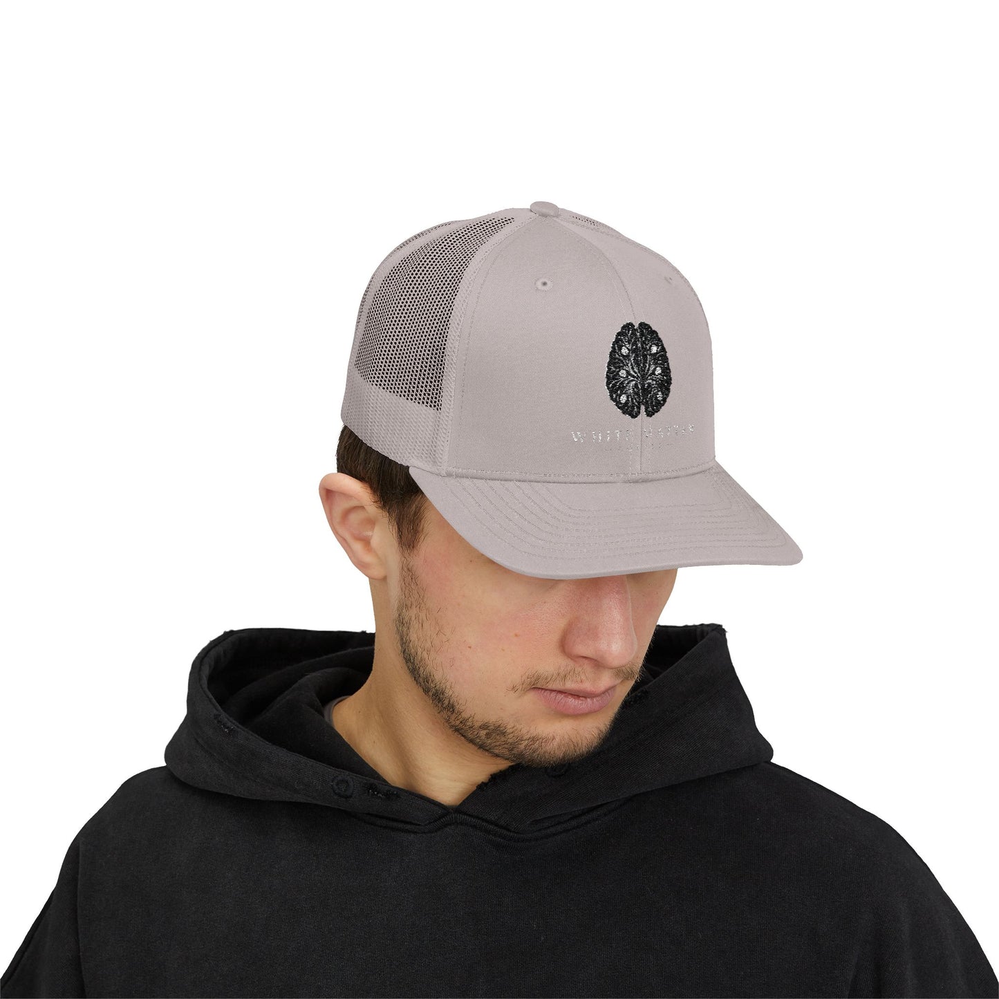 Brain Anatomy Trucker Cap — Neuro Science Snapback Hat