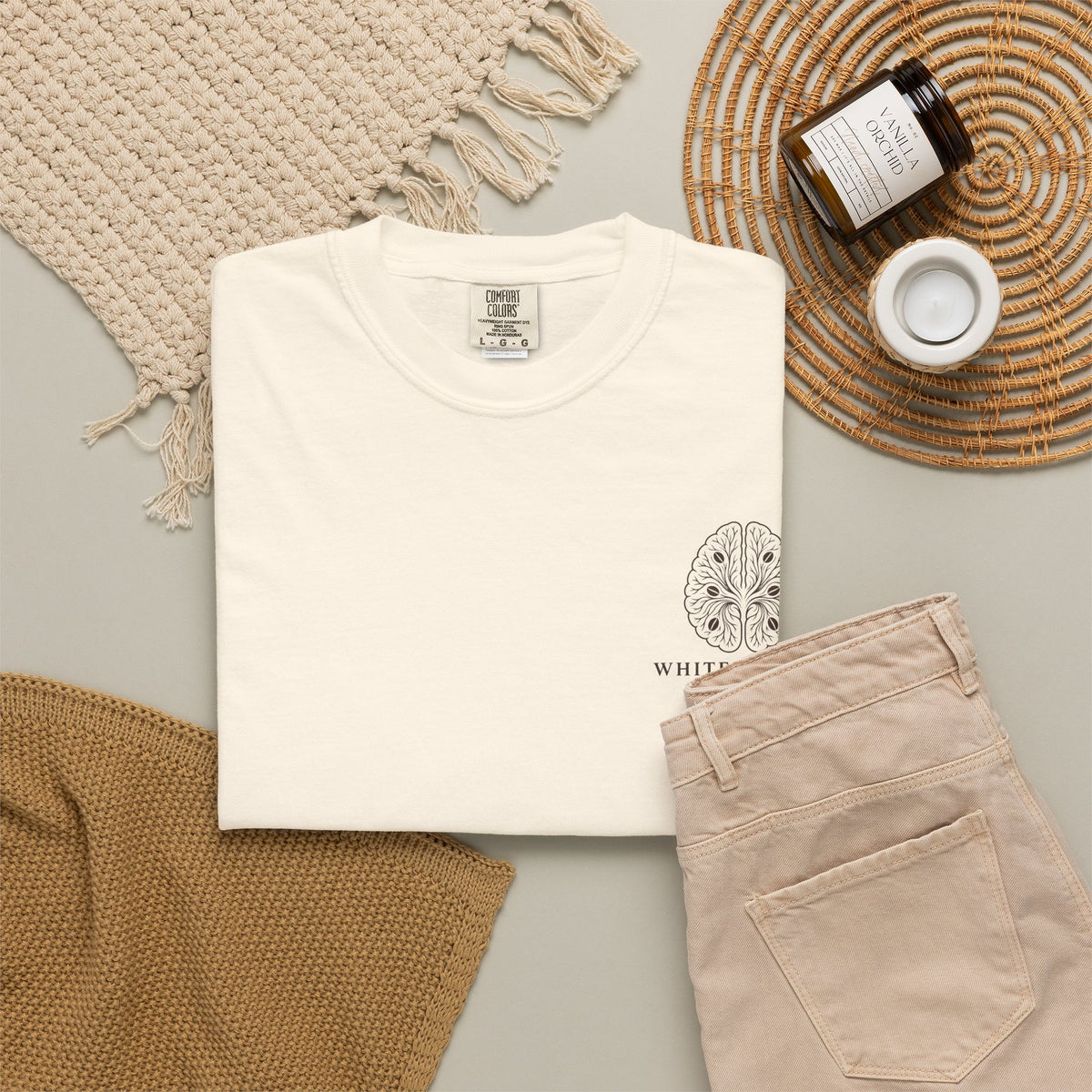 White Matter Coffee Club Garment-Dyed T-Shirt
