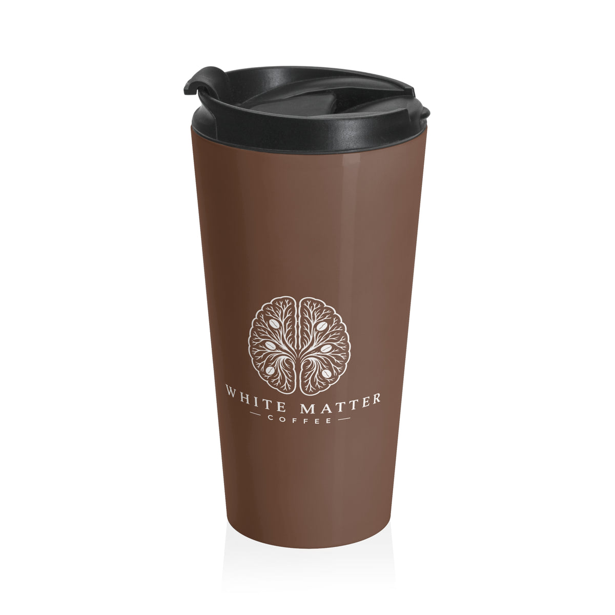 Brown Whiskey Barrel Logo Insulated Tumbler