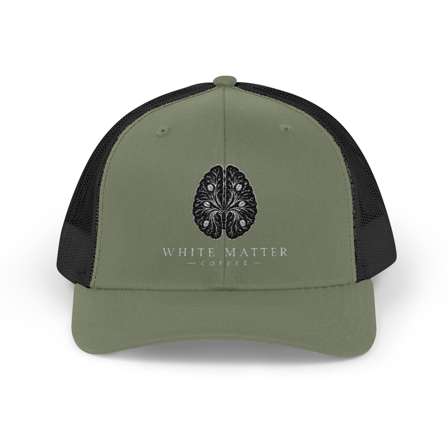 Brain Anatomy Trucker Cap — Neuro Science Snapback Hat