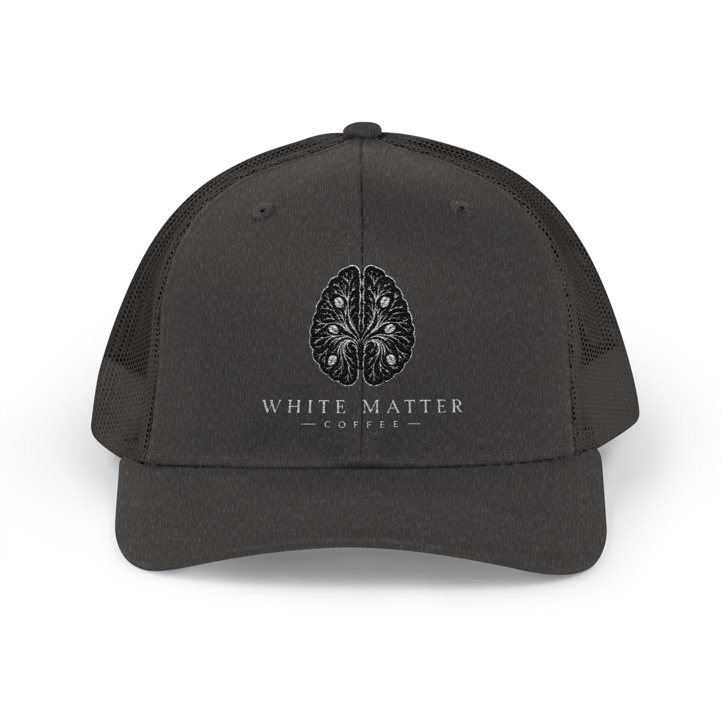 Brain Anatomy Trucker Cap — Neuro Science Snapback Hat
