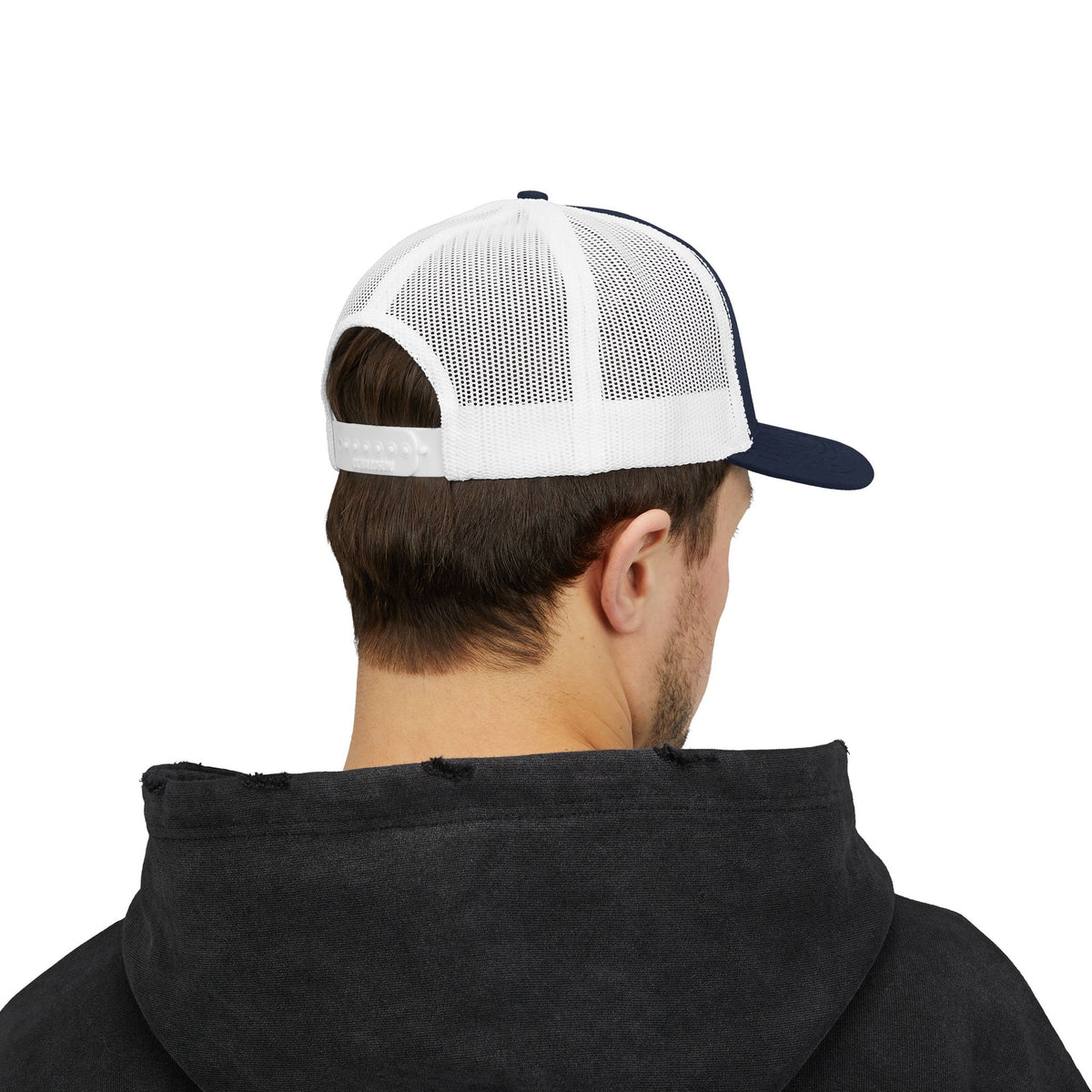 Trucker Hat — White Matter Brain Tree Logo Snapback Cap
