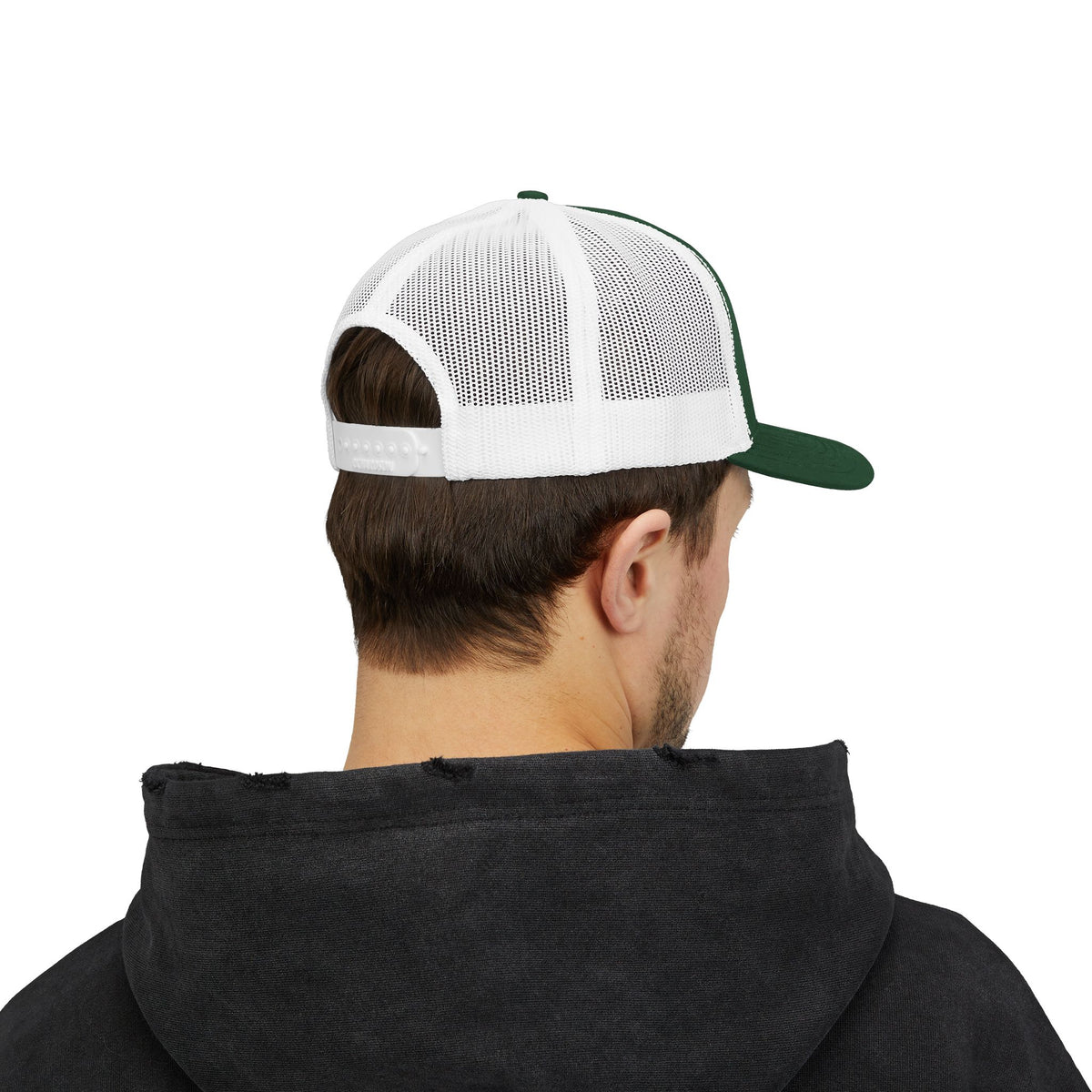 Trucker Hat — White Matter Brain Tree Logo Snapback Cap