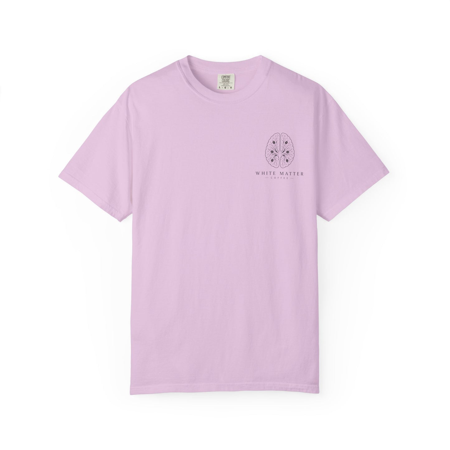 White Matter Coffee T‑Shirt — The Official Fuel of Overthinking Tee