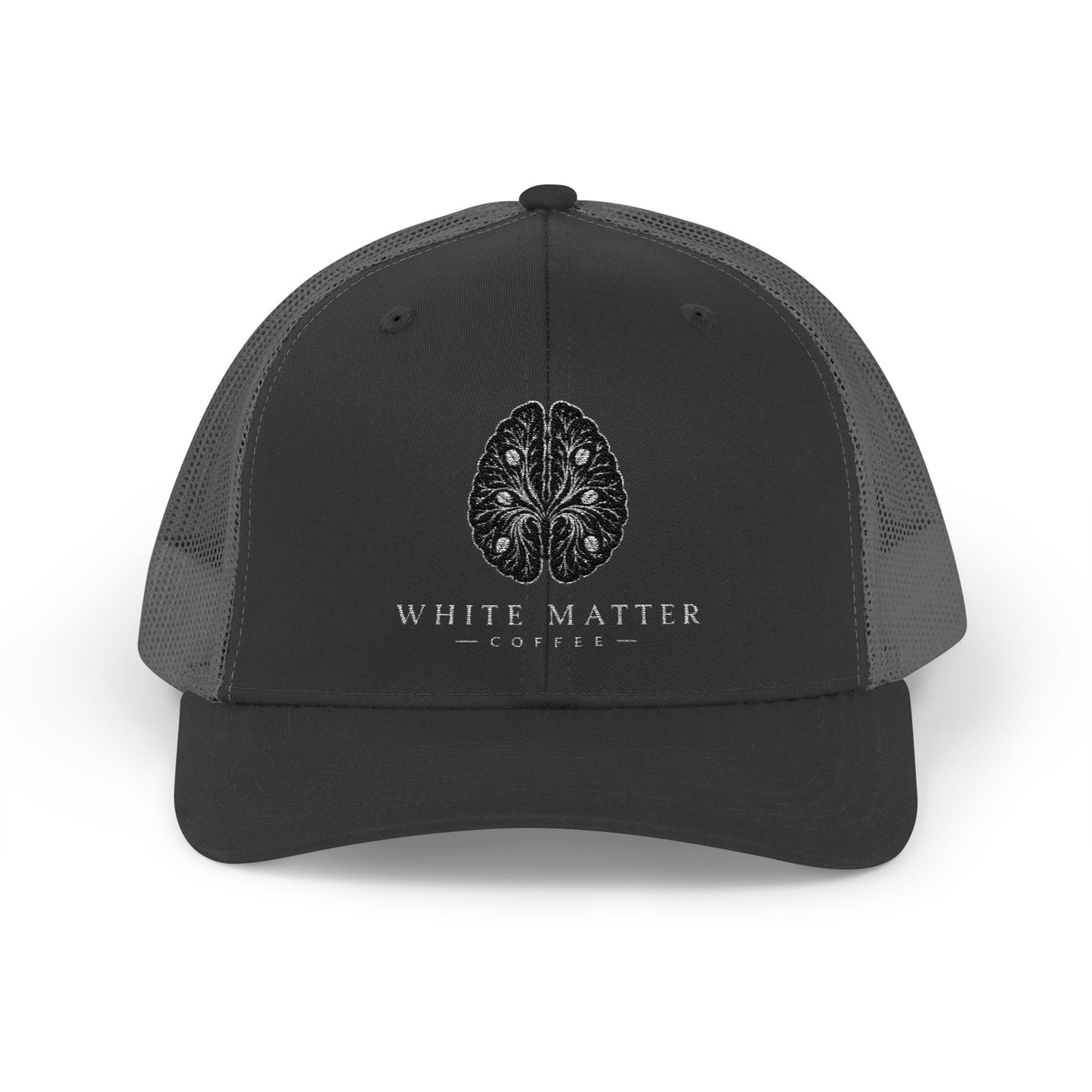 Brain Anatomy Trucker Cap — Neuro Science Snapback Hat