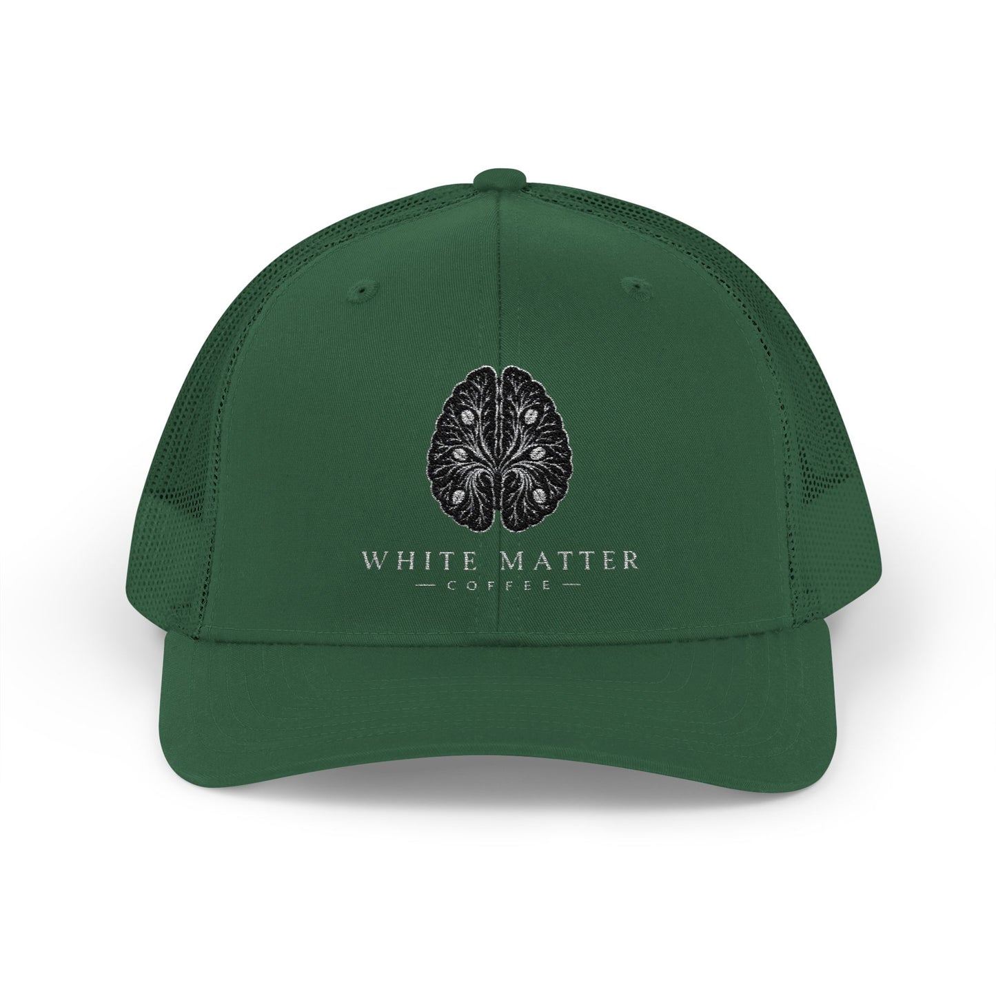 Brain Anatomy Trucker Cap — Neuro Science Snapback Hat