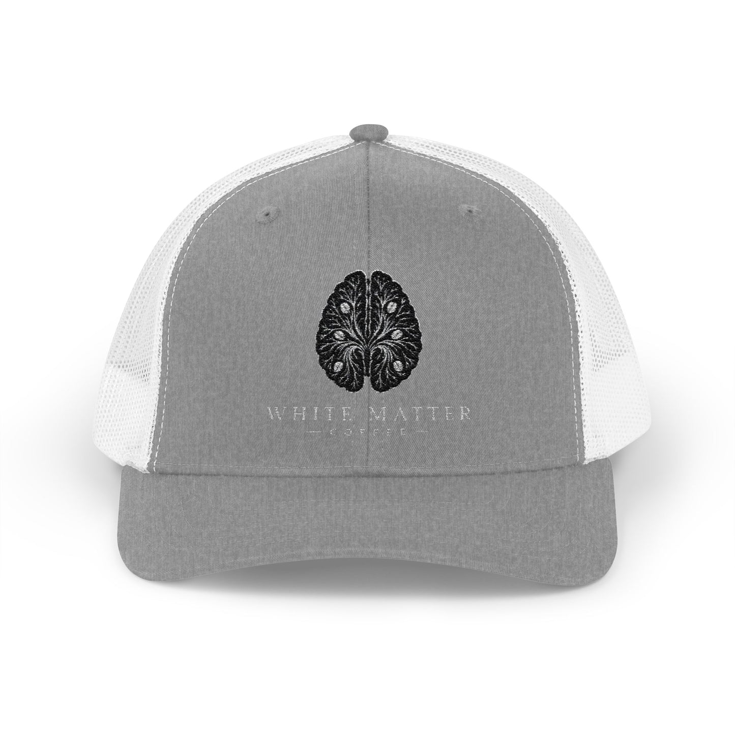 Brain Anatomy Trucker Cap — Neuro Science Snapback Hat