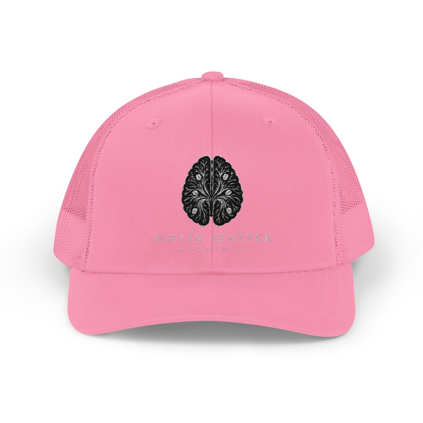 Brain Anatomy Trucker Cap — Neuro Science Snapback Hat