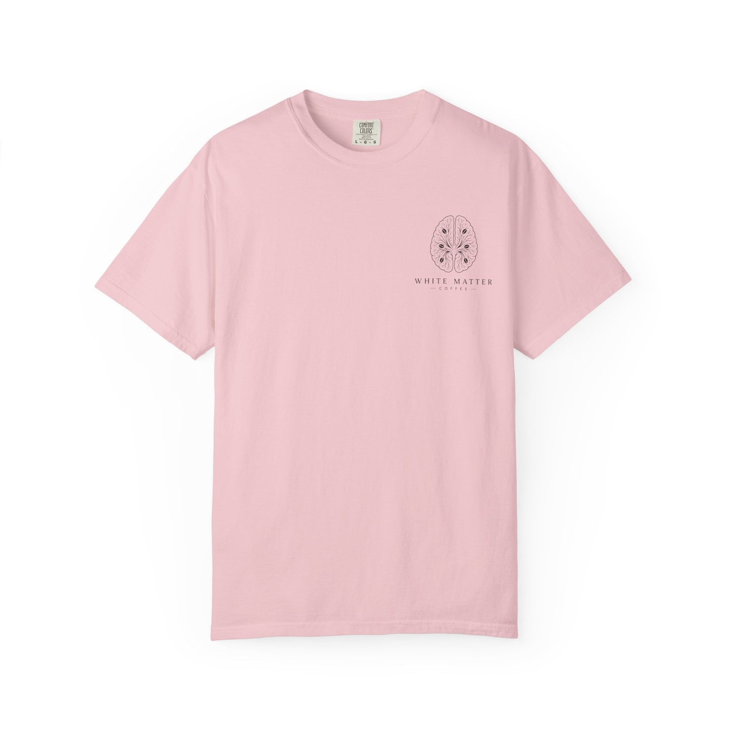 White Matter Coffee T‑Shirt — The Official Fuel of Overthinking Tee