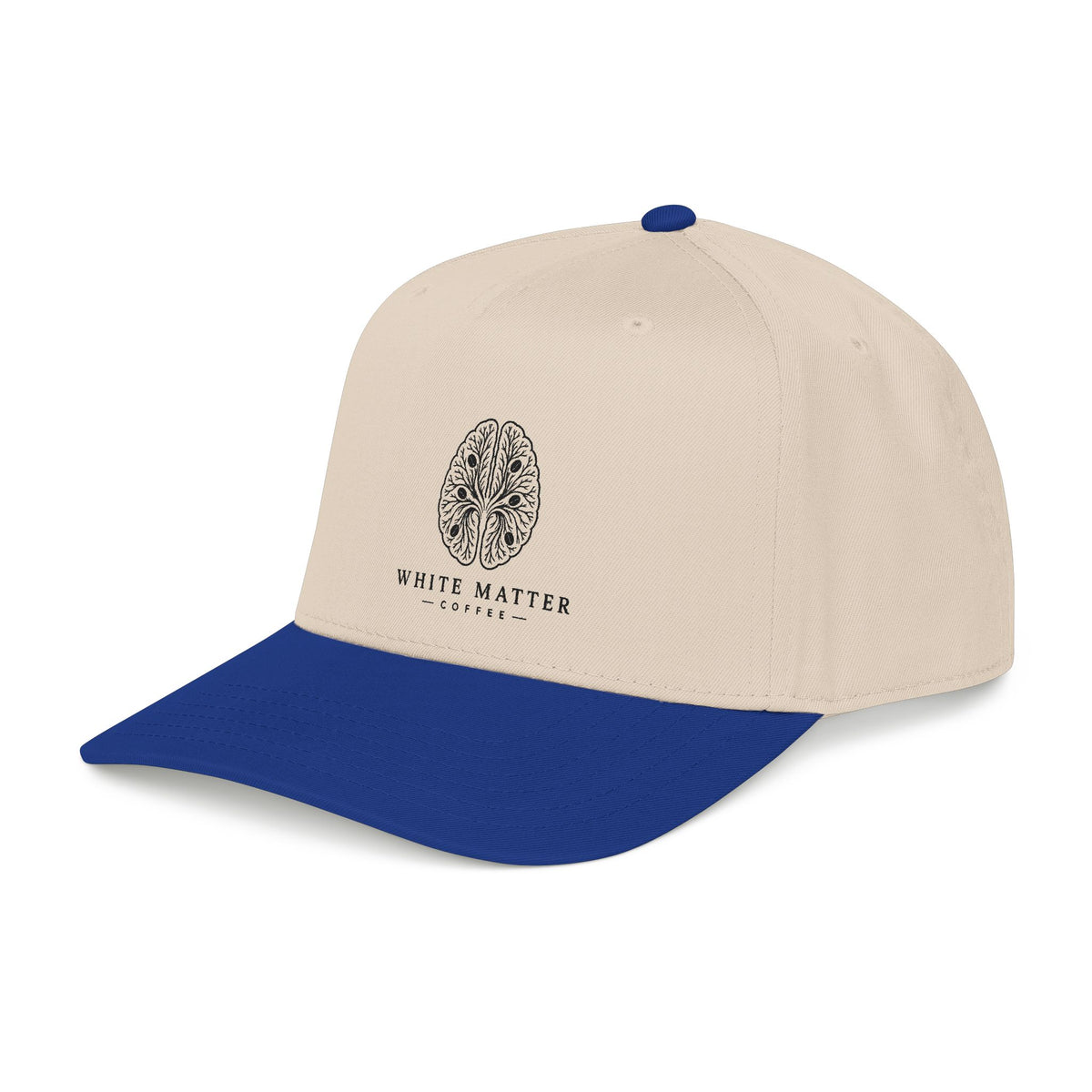 Baseball Cap — White Matter Coffee Logo Mid-Profile Hat