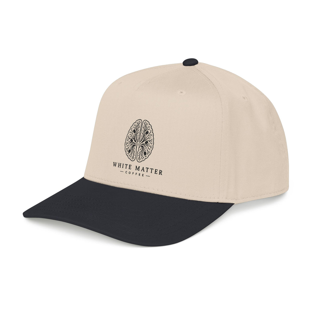 Baseball Cap — White Matter Coffee Logo Mid-Profile Hat
