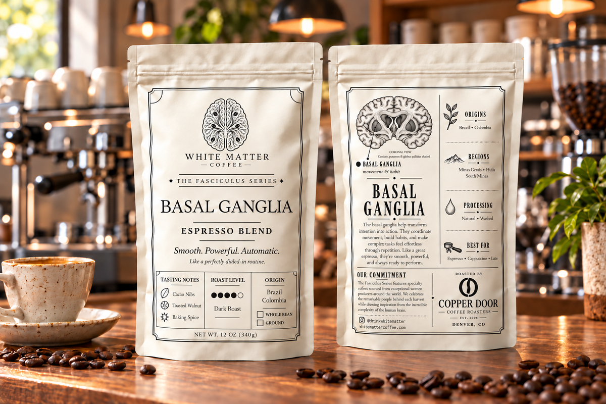 Basal Ganglia - Brazil-Colombia Espresso Blend - Dark Roast