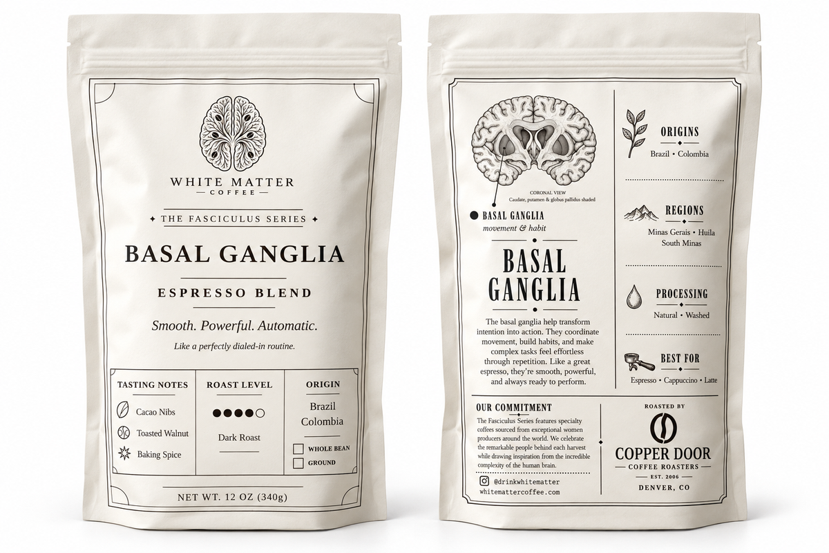 Basal Ganglia - Brazil-Colombia Espresso Blend - Dark Roast