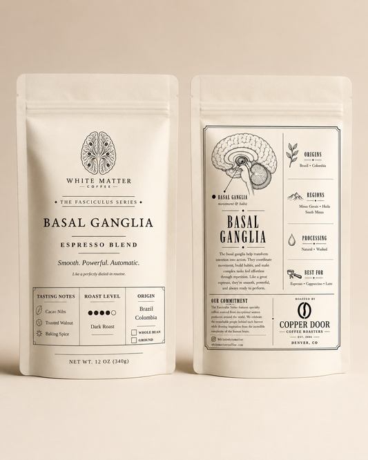 Basal Ganglia - Brazil-Colombia Espresso Blend - Dark Roast