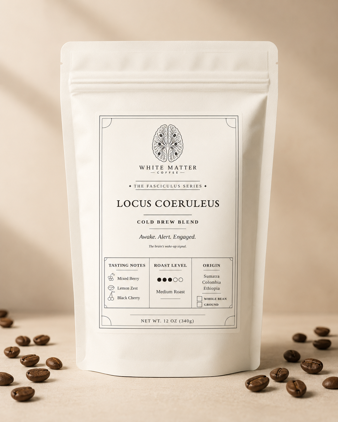 Locus Coeruleus - 3-Origin Blend - Medium Roast