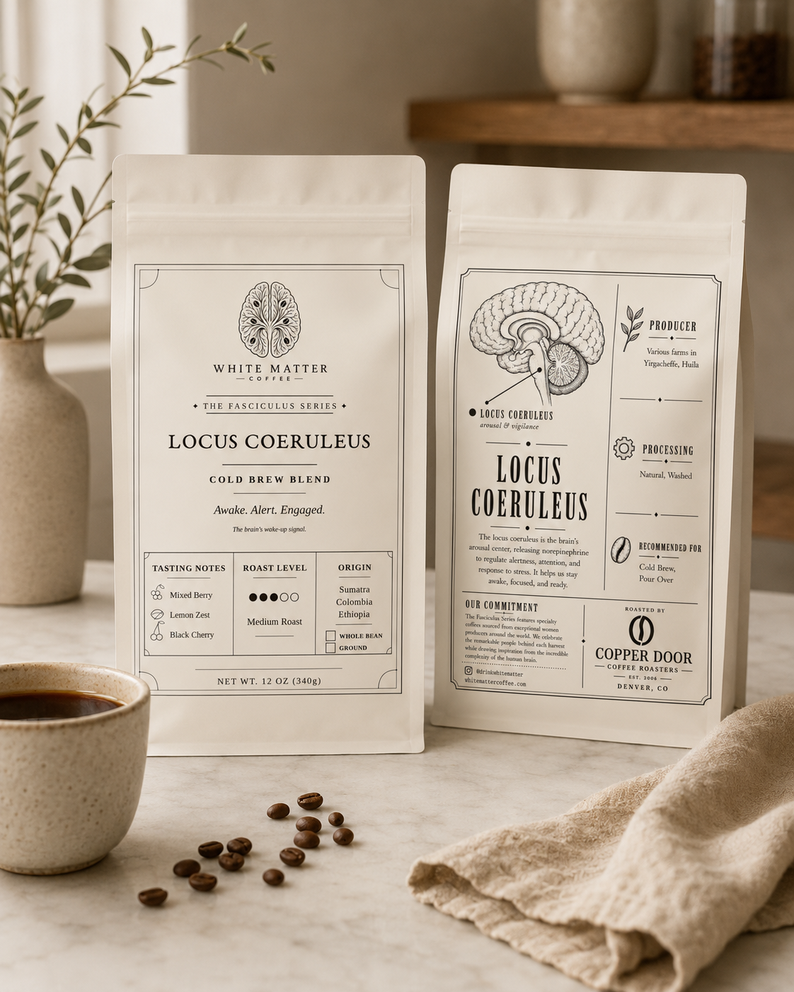 Locus Coeruleus - 3-Origin Blend - Medium Roast